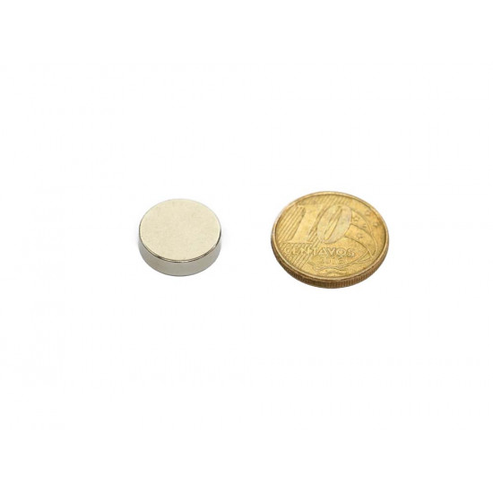 Ímã de neodímio 14x4 mm - N42